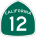 Image of SR-12 road sign