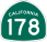 Image of SR-178 road sign