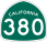 Image of SR-380 road sign