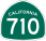 Image of SR-710 road sign